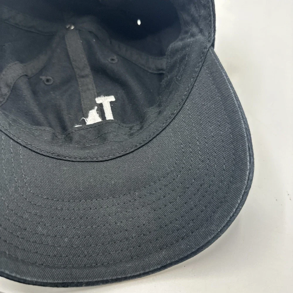 Los Angeles Dodgers MLB '47 Brand Black Adjust Dad Hat Cap Cotton One Size Fit
